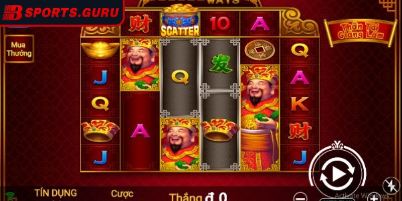 Nổ hũ Thần Tài Giáng Lâm – Trải nghiệm may mắn ngập tràn 2 Biểu tượng Wild đóng vai trò thay thế cho bất kỳ biểu tượng thông thường nào