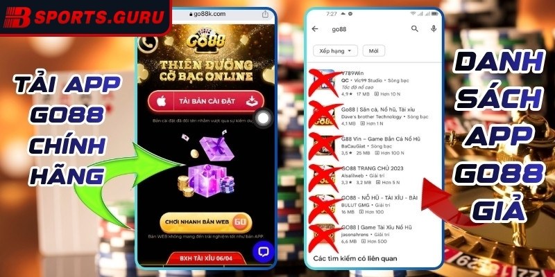 Dựa vào cá đặc điểm nhận diện nền tảng thật để chơi game an toàn
